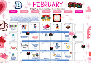 ✨February 2026 Activity Calendar ✨